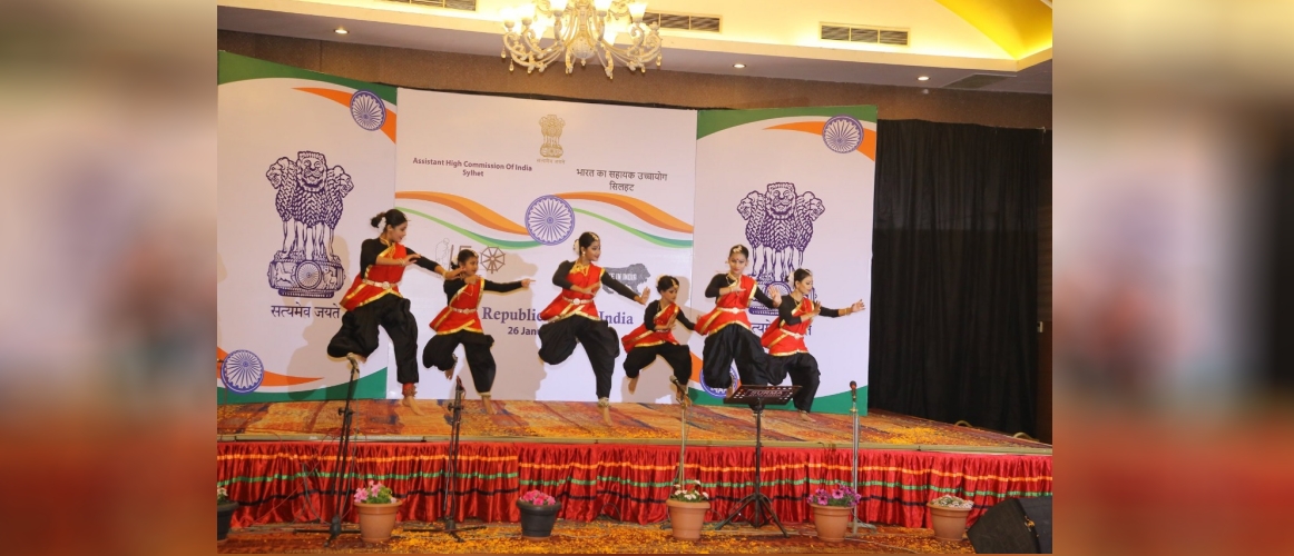  Dance performance at a reception to celebrate 71st Republic Day on 26 Jan 2020