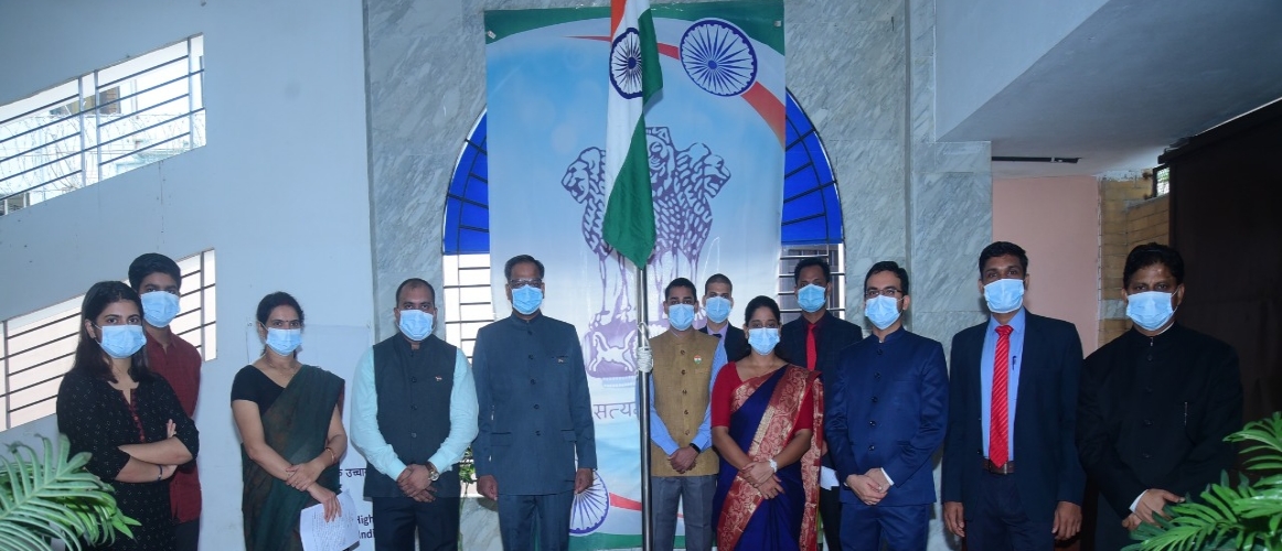  The 74th Independence Day of India was celebrated by the Assistant High Commission of India, Sylhet on 15 August 2020